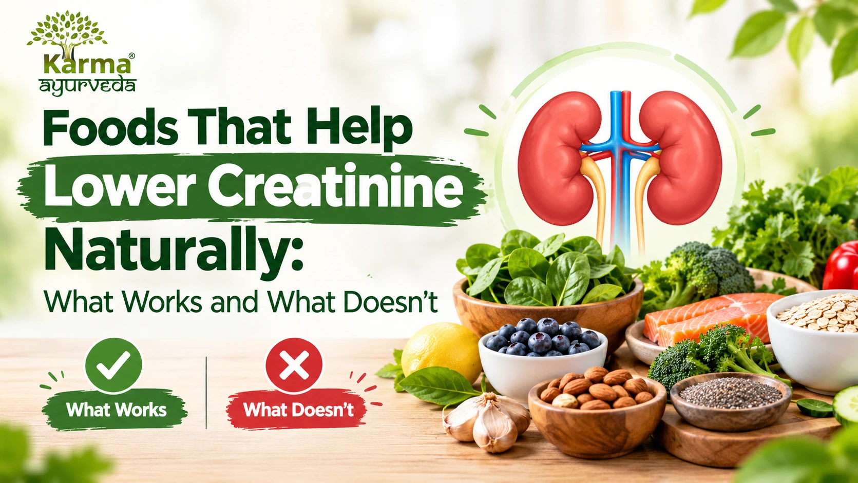 Foods That Help Lower Creatinine Naturally: What Works and What Doesn't